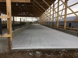 Agricultural Concrete Job - Freestall Barn